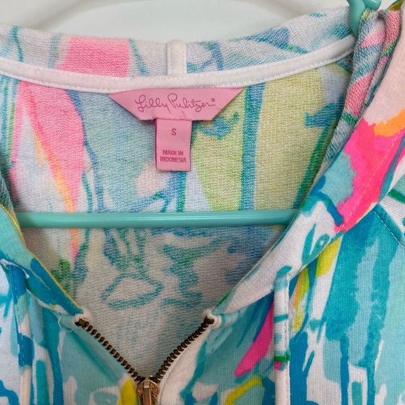 Lily Pulitzer Zip Up Hoodie - Picture 3 of 3